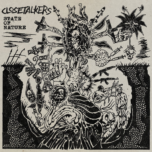 Closetalkers - "State of Nature" LP (grey)