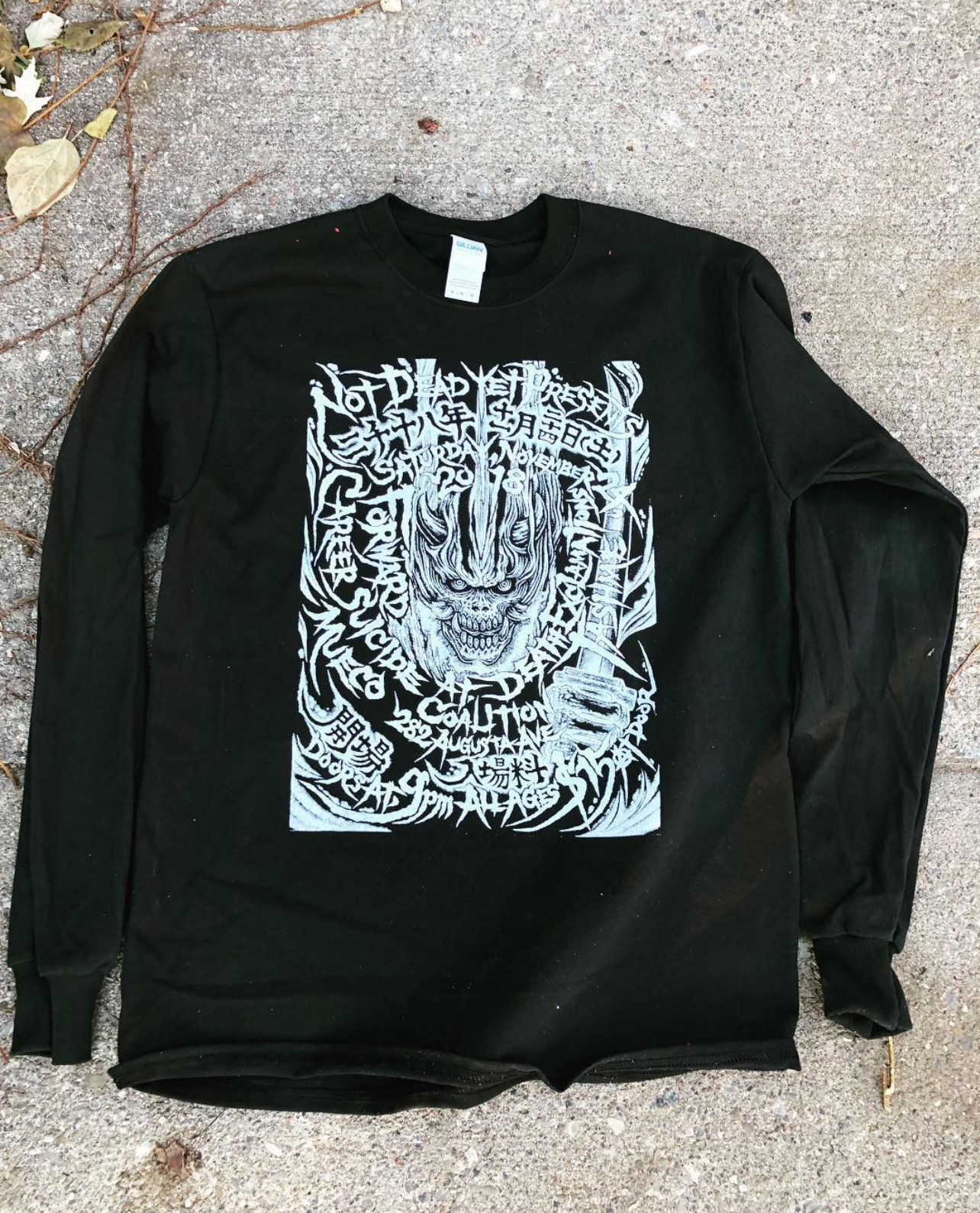 Career Suicide "Sugi" gig Longsleeve