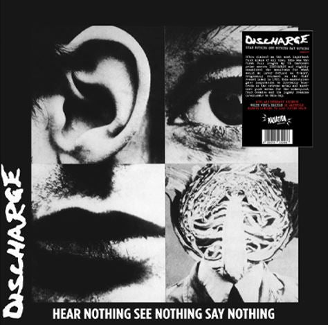 Discharge - "Hear Nothing See Nothing Say Nothing" LP