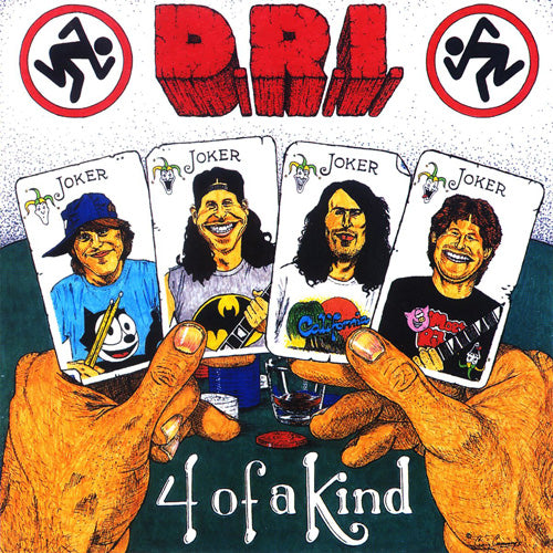 D.R.I. - "Four Of A Kind" LP