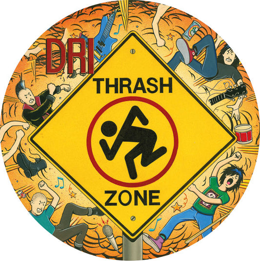 D.R.I. - "Thrash Zone" LP (picture disc)