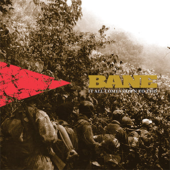 Bane - "It All Comes Down To This: 25th Anniversary Edition" LP (Yellow W/ Black Splatter)
