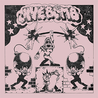 Jivebomb - "Primitive Desires / Demo" LP (Bone/Pink/White)