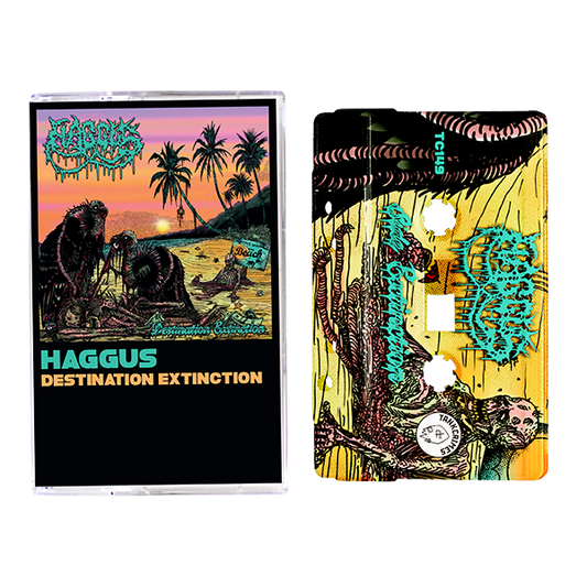 Haggus - "Destination Extinction" cassette tape