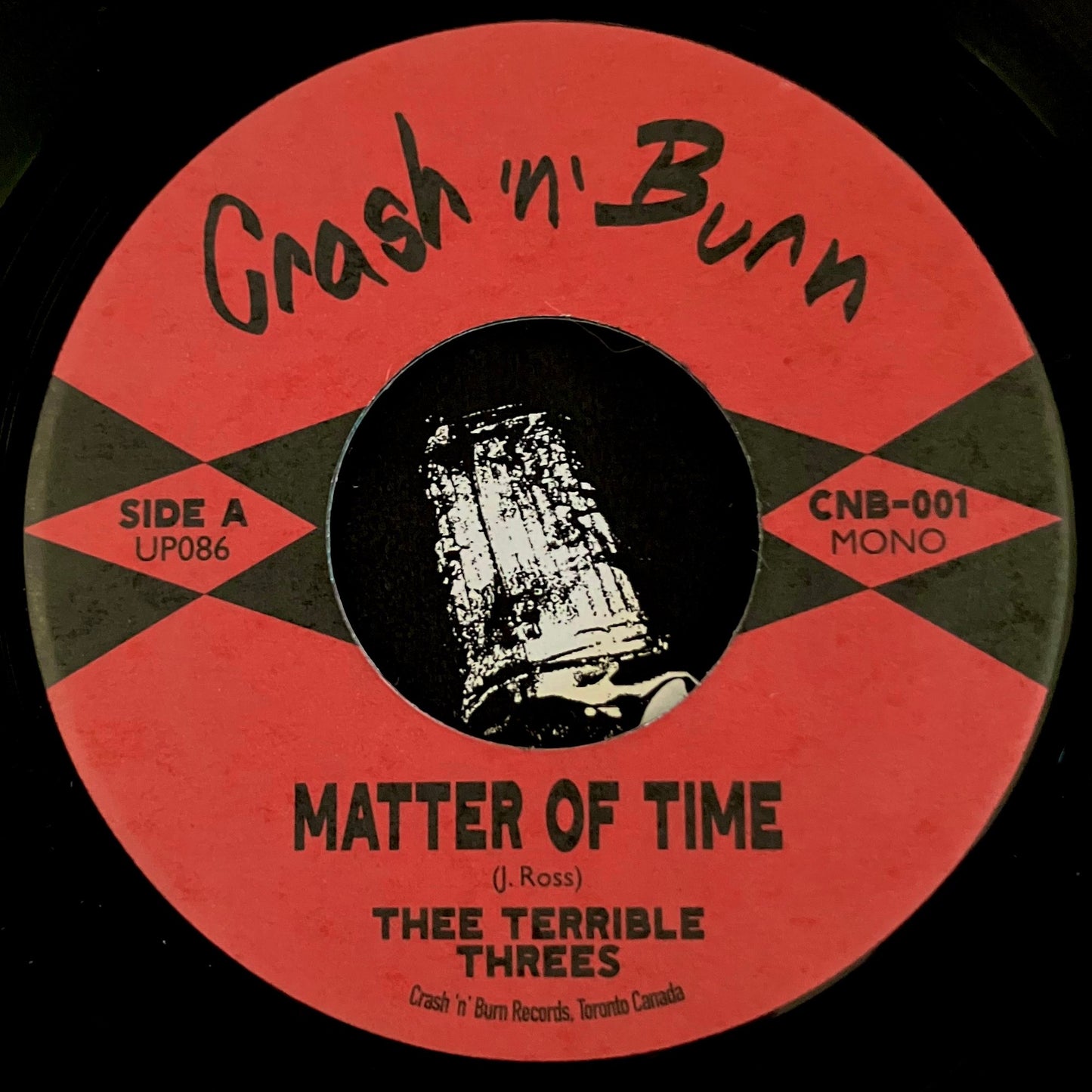 Thee Terrible Threes - "Matter of Time b/w 69" 45 / 7-inch