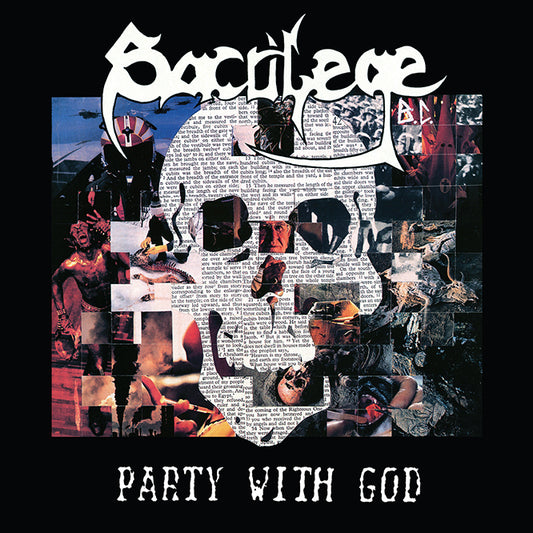 Sacrilege B.C. - "Party With God + 1985 Demo" 2xLP (black &
white)