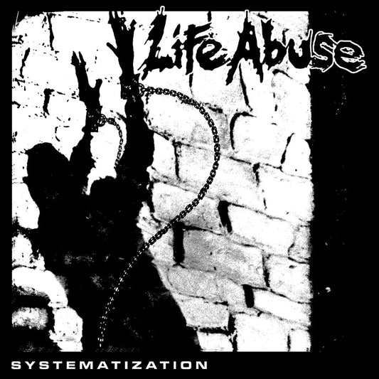 Life Abuse - “Systematization”  LP (Black / White Mix)