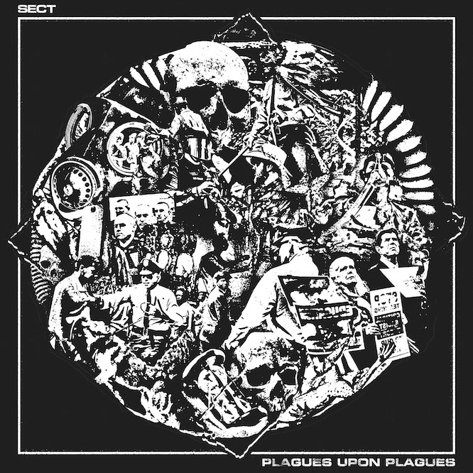 Sect - "Plagues Upon Plagues" LP (white w/black splatter)