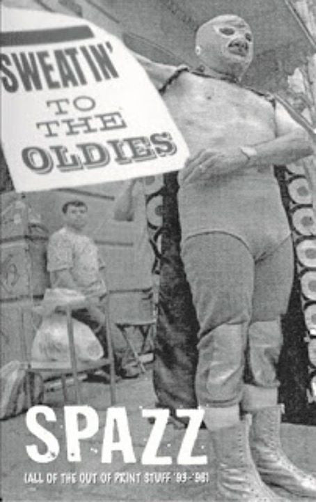 Spazz - "Sweatin To The Oldies" cassette