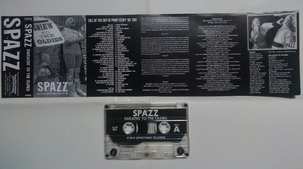 Spazz - "Sweatin To The Oldies" cassette