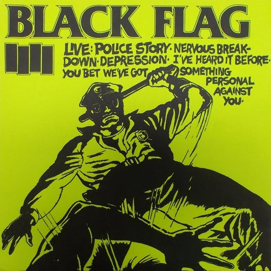 Black Flag - "Live #2" 7-inch (fanclub)