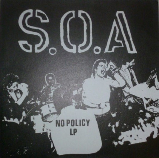 S.O.A - "No Policy LP" 12-inch (Used)