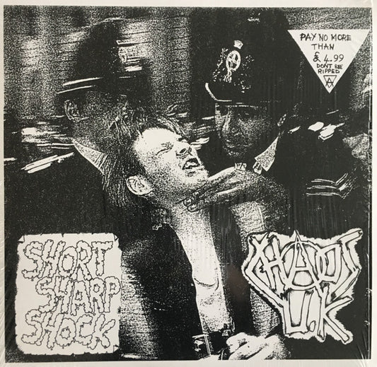 Chaos UK - "Short Sharp Shock" LP