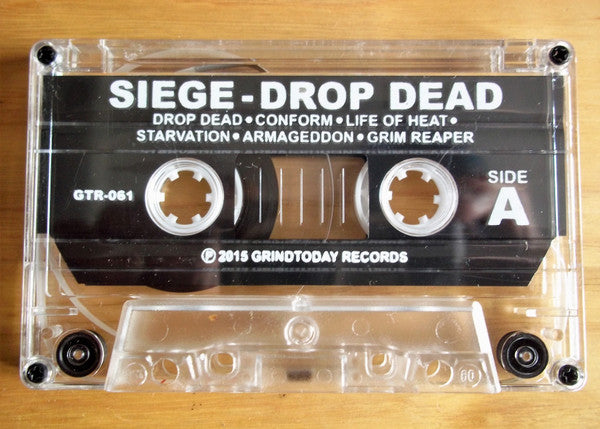Siege - "Drop Dead" cassette