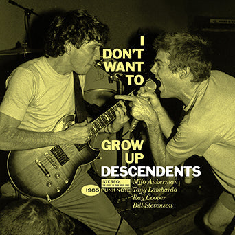 Descendents - "I Don't Want To Grow Up: Punk Note Edition" LP