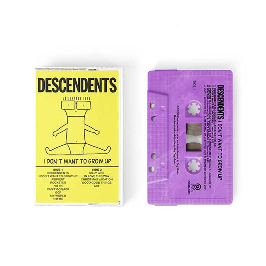 Descendents - "I Don't Want To Grow Up" Cassette (Silly Swirl Purple, Tapehead Exclusive)
