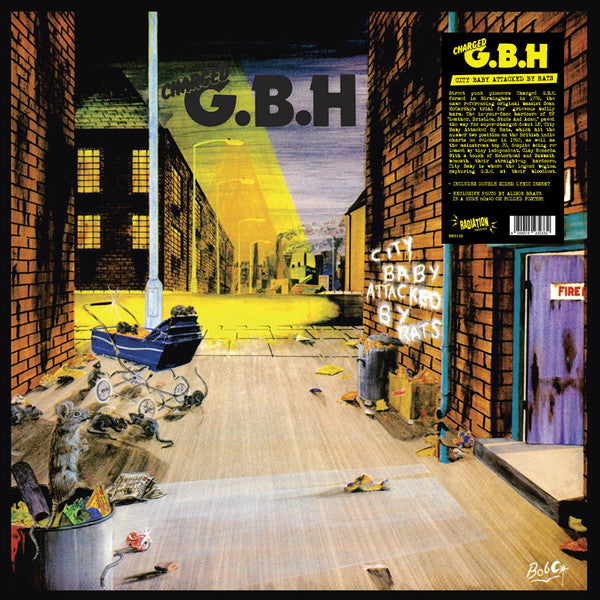 Charged GBH - "City Baby Attacked By Rats" LP