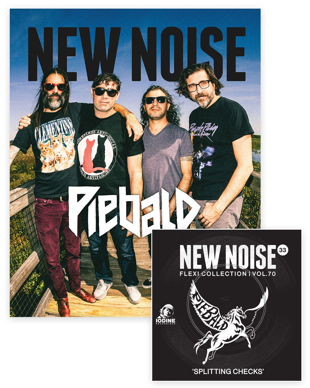 New Noise Magazine - Issue 81 - Piebald w/ 2 flexis (Piebald and Napalm Death/Melvins)