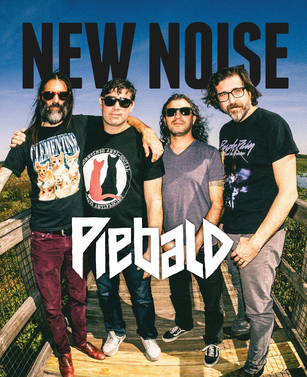 New Noise Magazine - Issue 81 - Piebald w/ 2 flexis (Piebald and Napalm Death/Melvins)