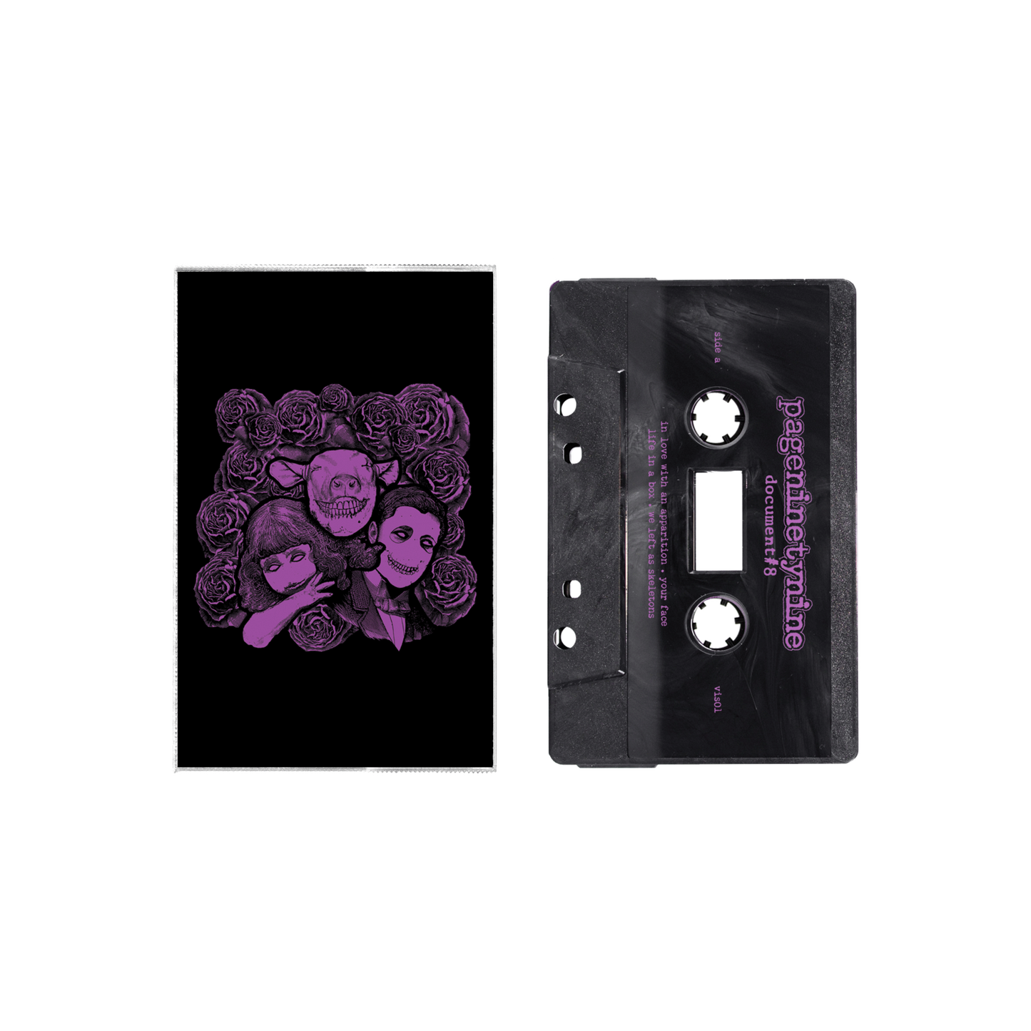 Pageninetynine - "Document #8" Cassette (Black Marble)