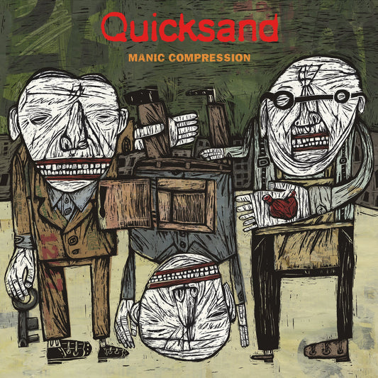 Quicksand - "Manic Compression" LP (Red/Orange Smash)