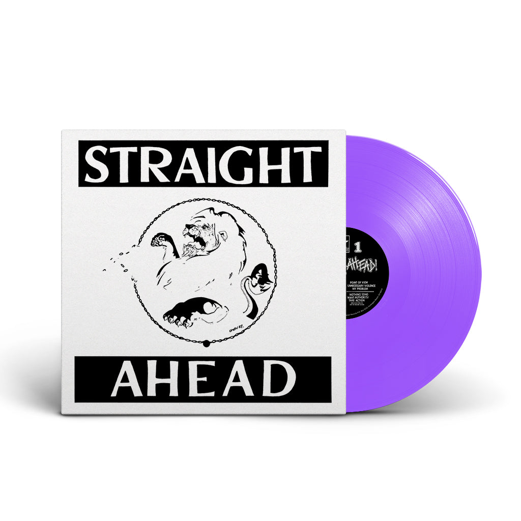 Straight Ahead - "s/t" LP (Opaque Purple)