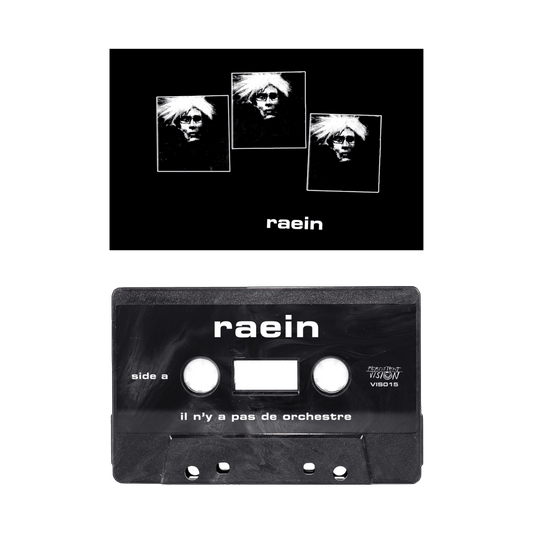 Raein - "Il N'y A Pas De Orchestre" Cassette (Black)