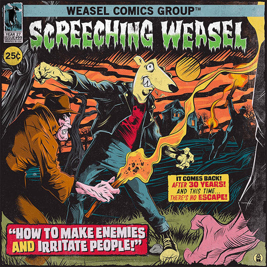 Screeching Weasel - "How To Make Enemies And Irritate People" LP