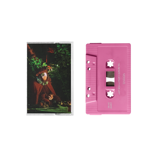 Votive - "An In nite Capacity For Joy" Cassette (Pink)