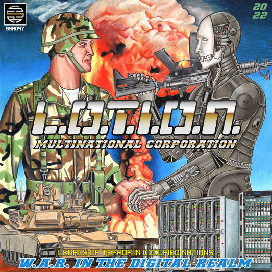 L.O.T.I.O.N. - "Multinational Corporation - W.A.R. in the Digital Realm" LP