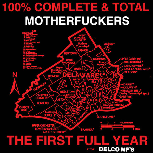 Delco MF's - "100% Complete and Total Motherfuckers" 12-Inch