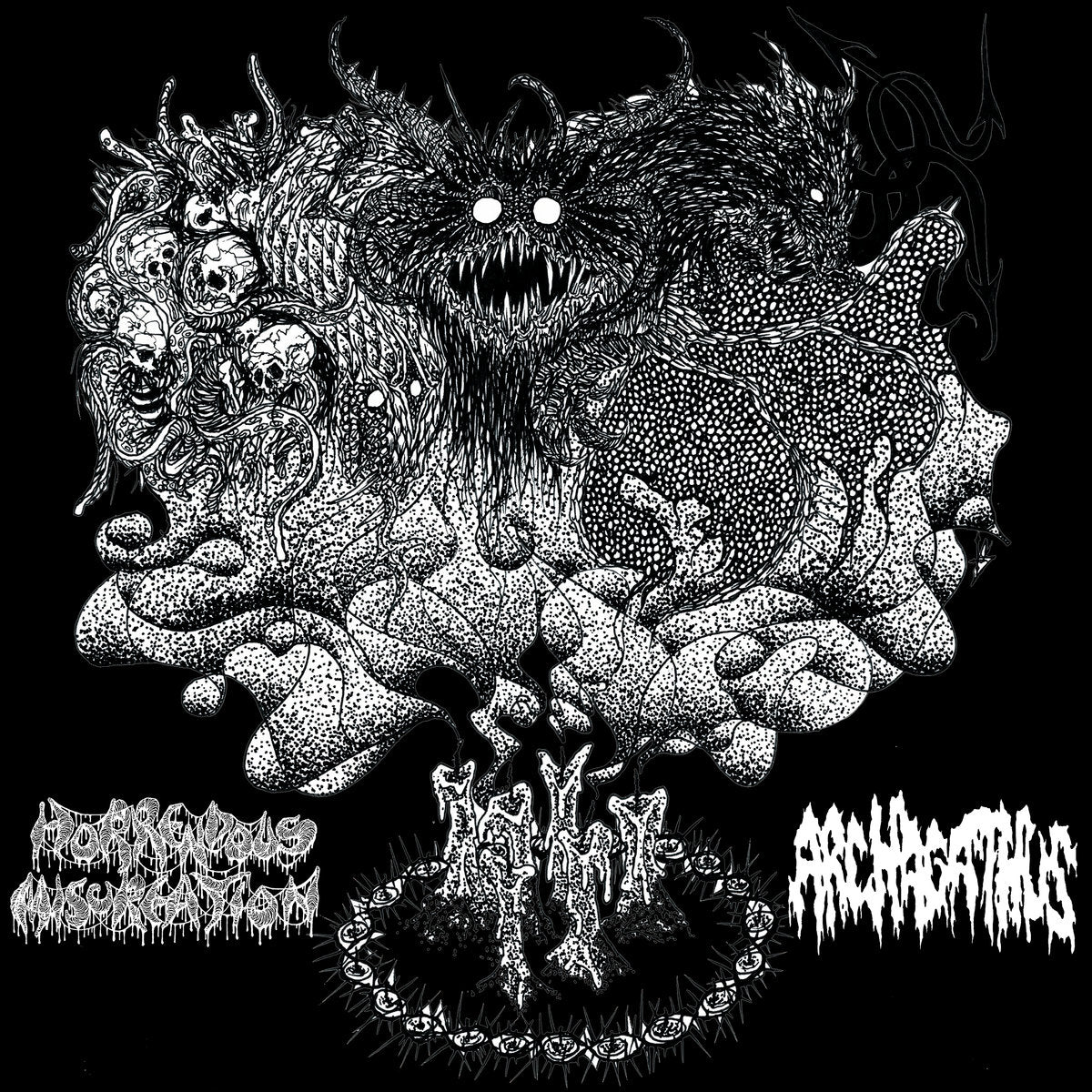Horrendous Miscreation / Archagathus - split 12-inch