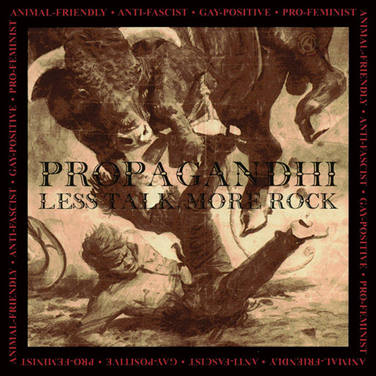 Propagandhi - "Less Talk, More Rock" LP