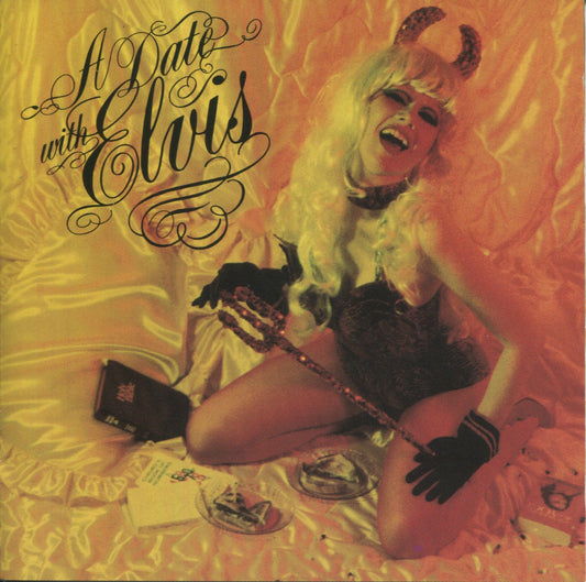 Cramps - "A Date With Elvis" LP (orange vinyl)