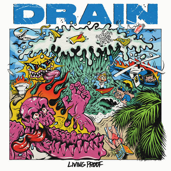 Drain - "Living Proof" LP