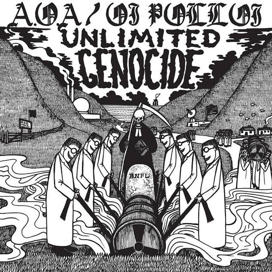 A.O.A./Oi Polloi - "Unlimited Genocide" LP