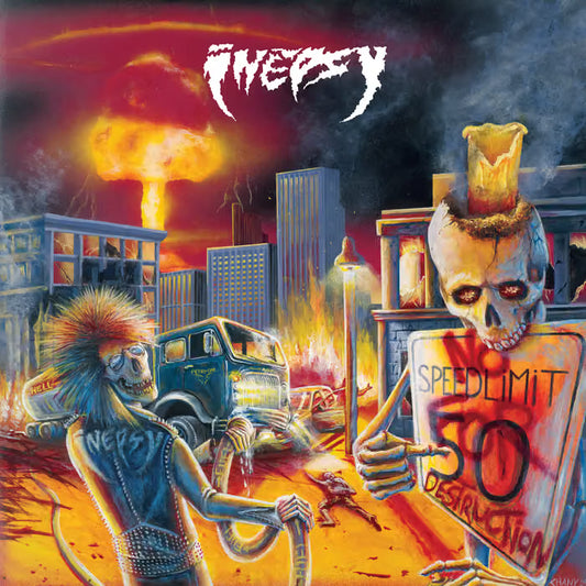 Inepsy - "No Speed Limit For Destruction" LP