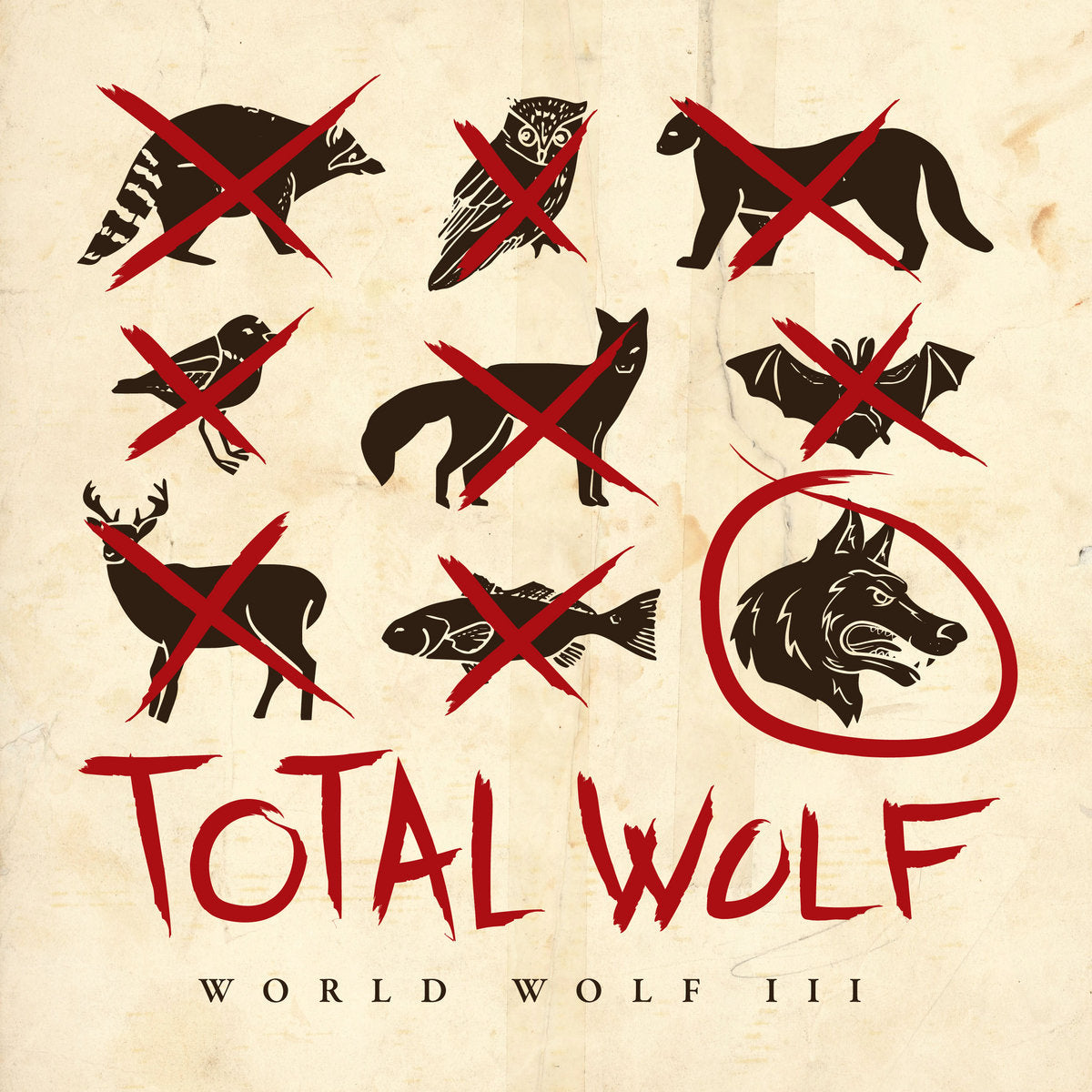 Total Wolf - "World Wolf III + Defcon 4" 12-inch