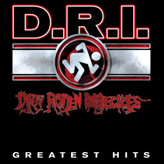 D.R.I. - "Greatest Hits" LP (red/silver splatter vinyl)