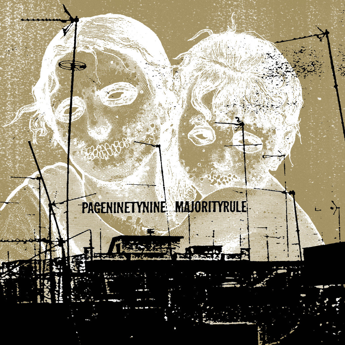 PG. 99/Majority Rule - "Split" LP