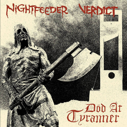 Verdict / Nightfeeder - "Död Åt Tyranner Split" 12-inch