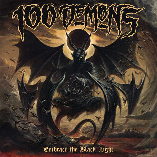 100 Demons - "Embrace the Black Light" LP (Spiritual Obliteration Marble)