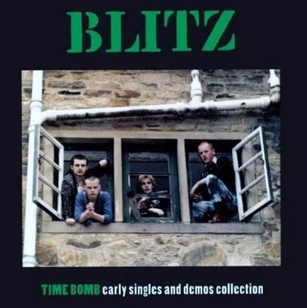 Blitz - "Time Bomb, Singles And Demos" LP