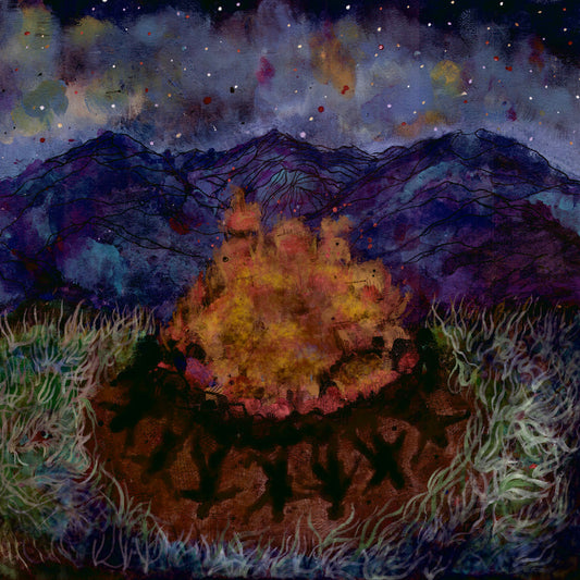 Infant Island - "Obsidian Wreath" LP (Purple / Black Galaxy)