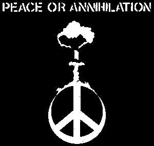 CRUCIFIX PEACE OR ANNIHILATION patch
