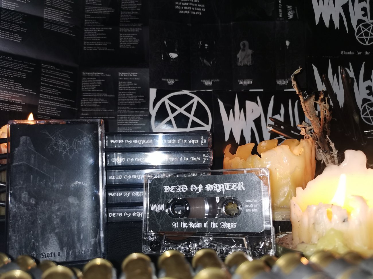 Dead of Winter - "At the Helm of the Abyss" cassette