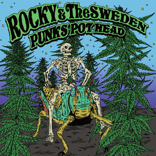 Rocky & The Sweden - "Punks Pot Head" LP (super silver vinyl)
