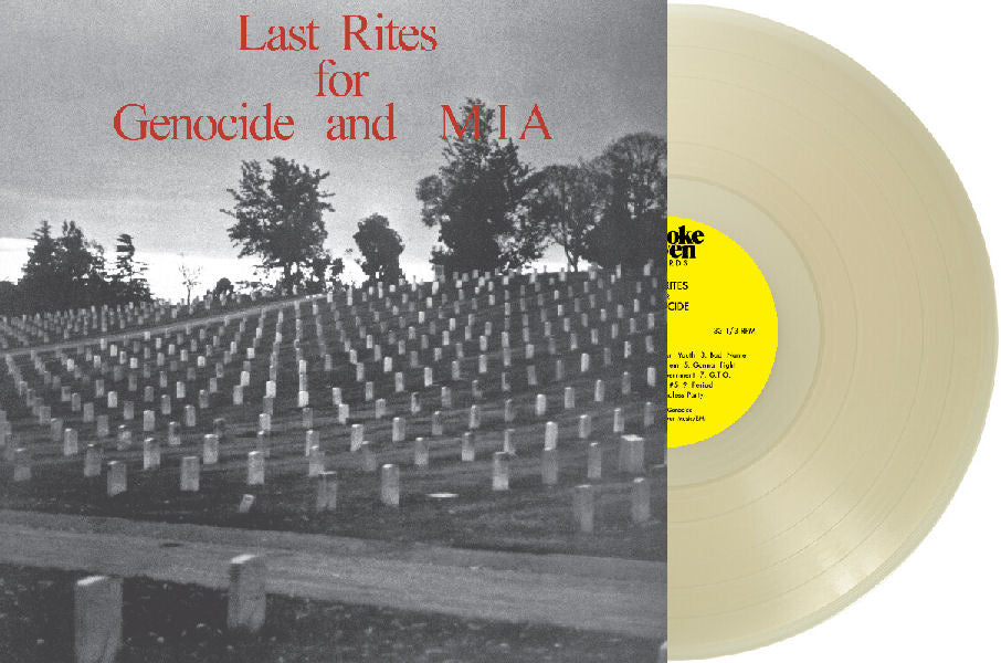 MIA/Genocide - "Last Rites" LP (clear vinyl)