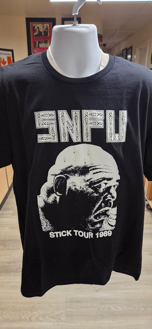 SNFU - "Stick Tour 1989" shirt