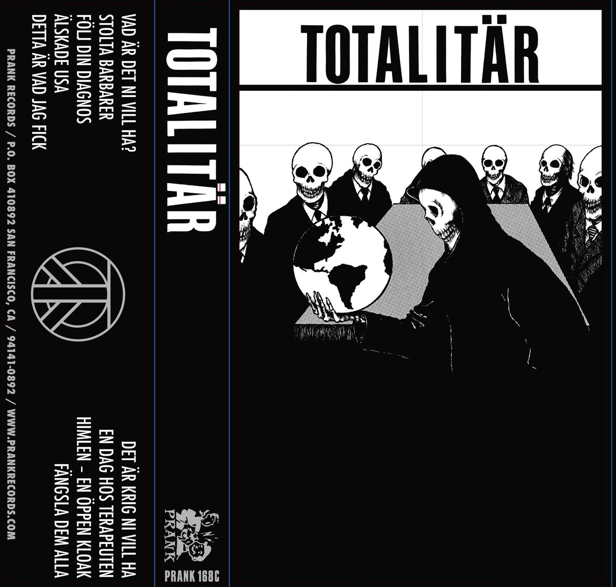 Totalitär - "S/T" cassette tape